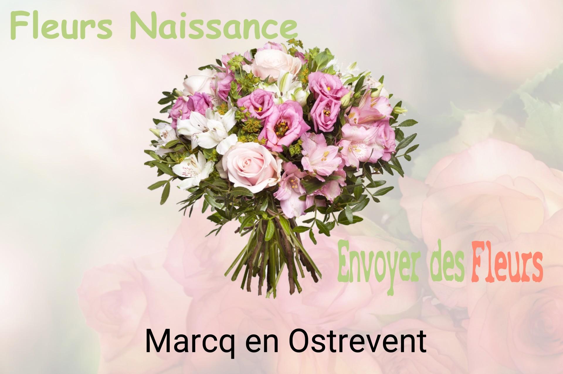 Bouquet de fleurs de naissance livré à Marcq-en-Ostrevent