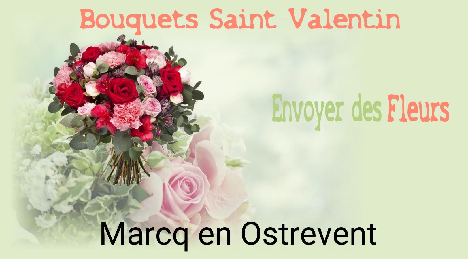 Roses de Saint-Valentin livrées à Marcq-en-Ostrevent